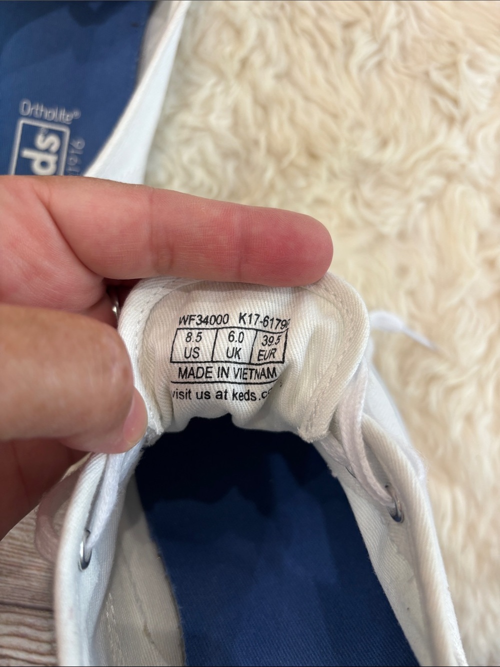 Keds Canvas Lace-Up Sneakers - Picture 9 of 13